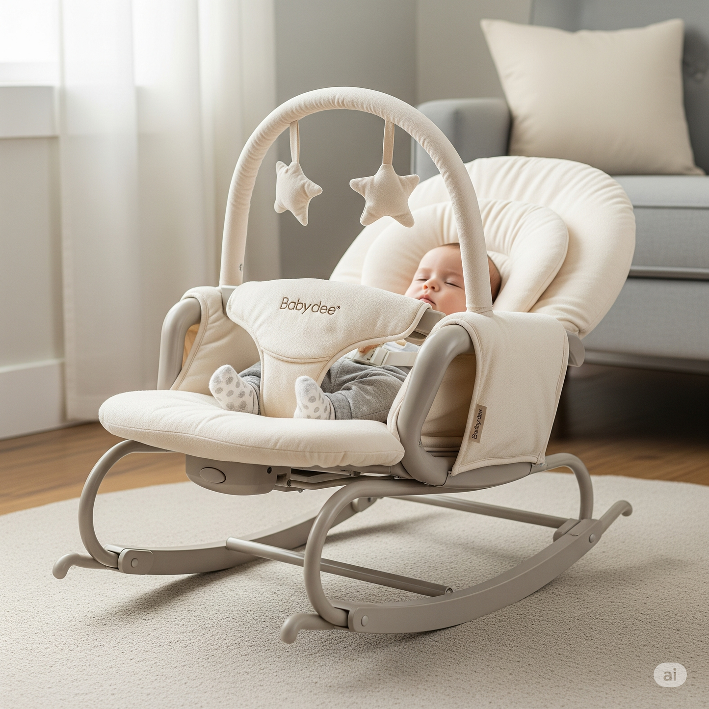 The Baby Dee "Cloud-Soft" Rocker